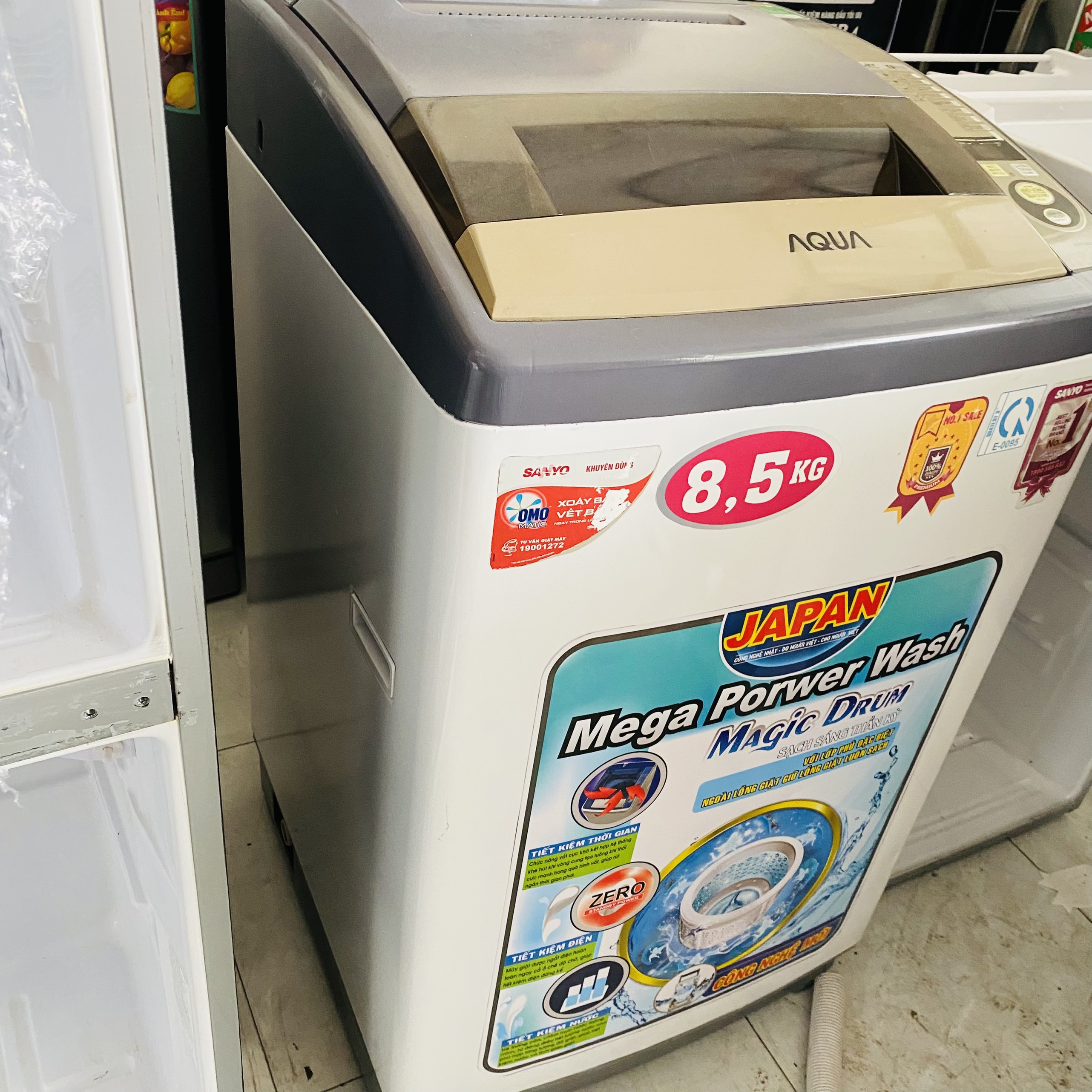 Máy Giặt 8KG Aqua  AQW - S80KT (QSD) — ảnh 4