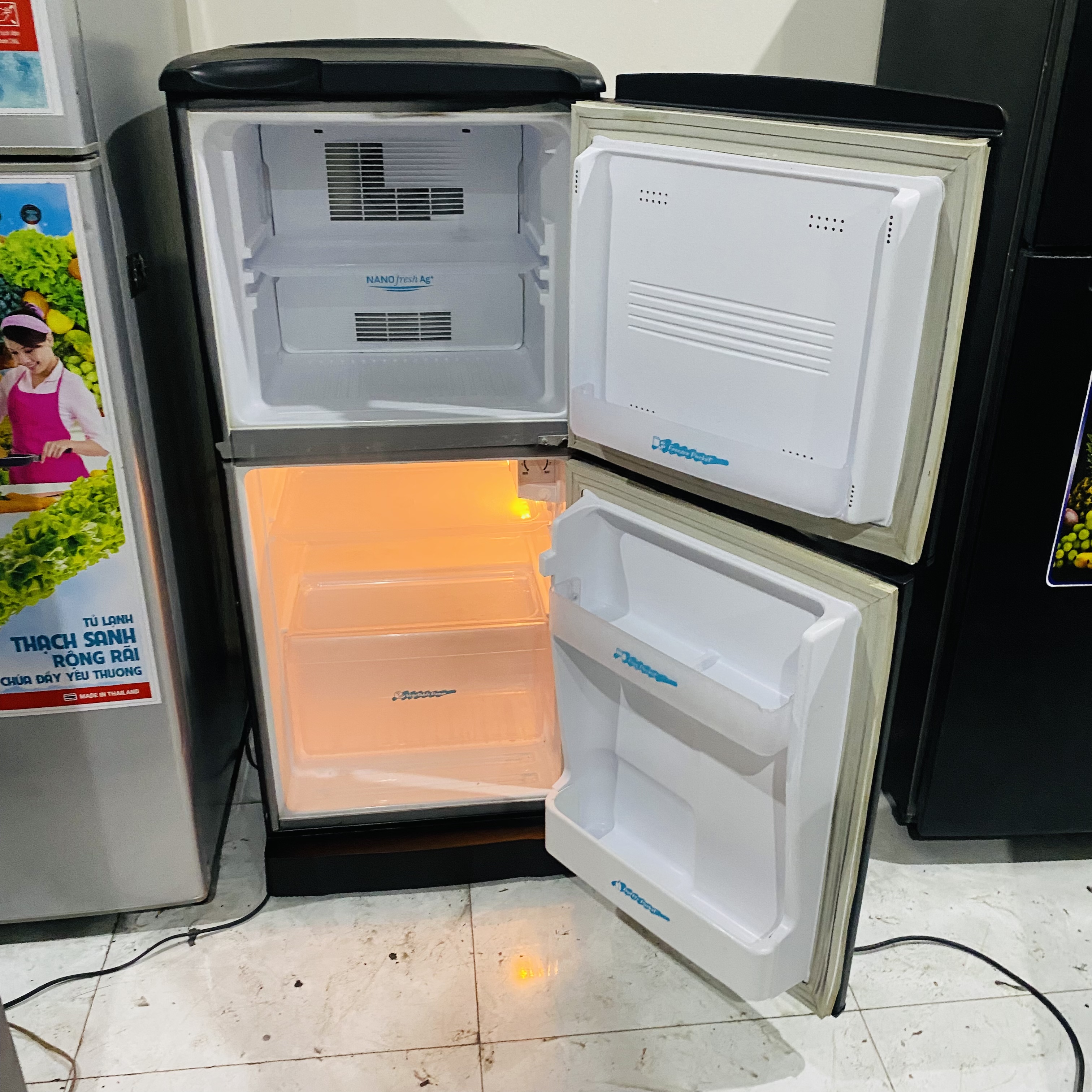 Tủ lạnh Sanyo SR - 11HN (QSD) — ảnh 3