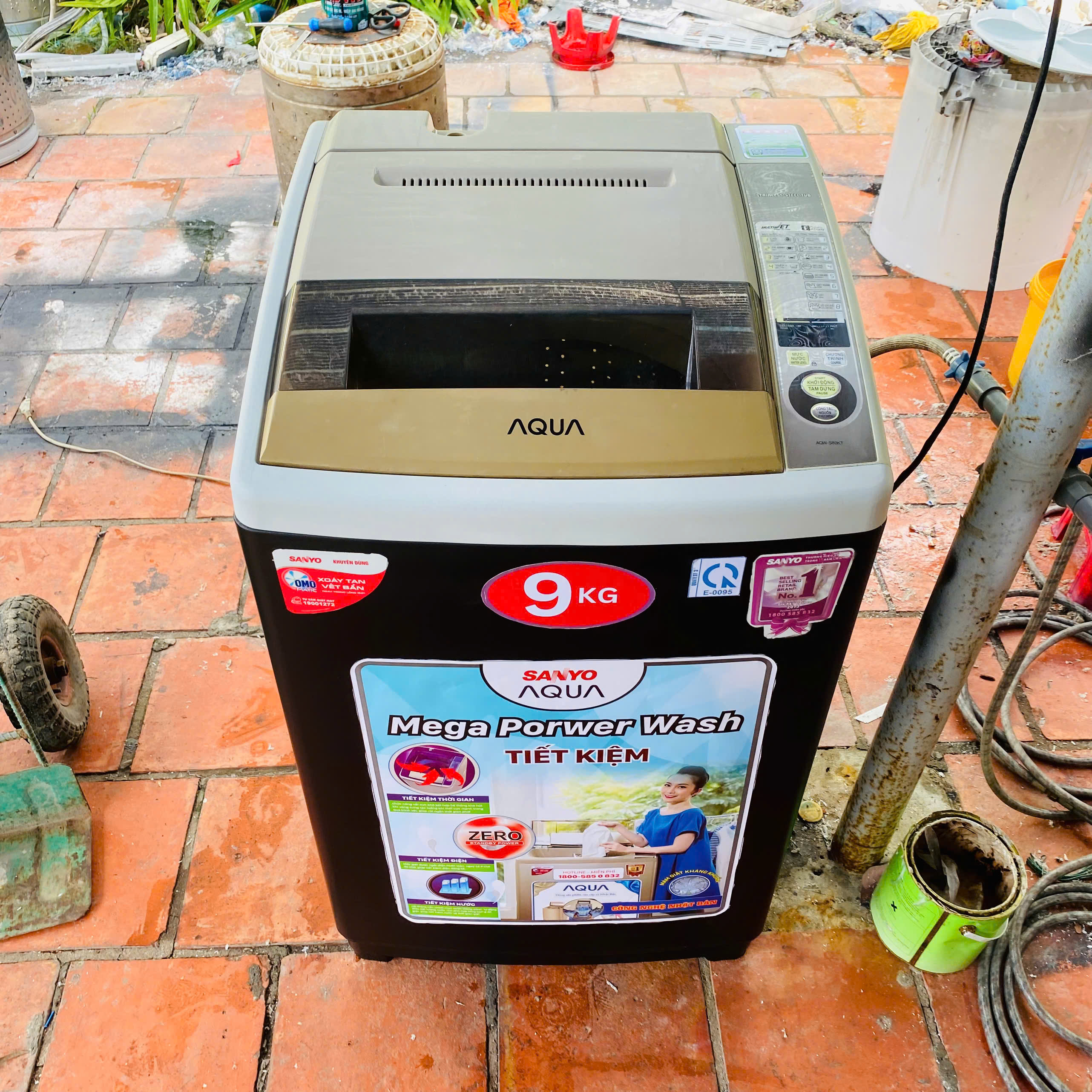  Máy Giặt Sanyo 9Kg SK90K QSD