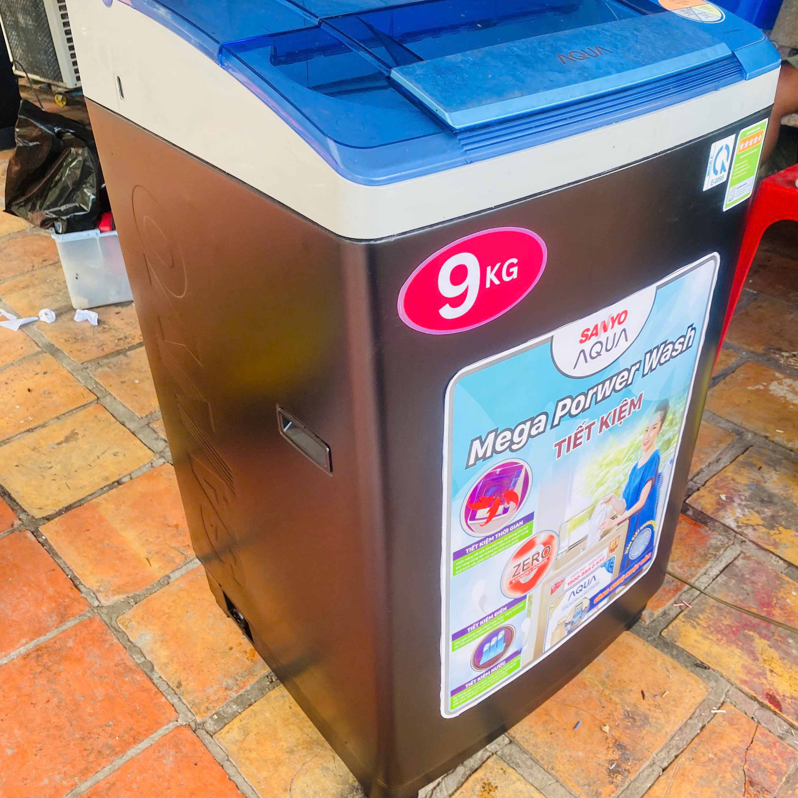  Máy Giặt Aqua 9Kg S90KT QSD — ảnh 3