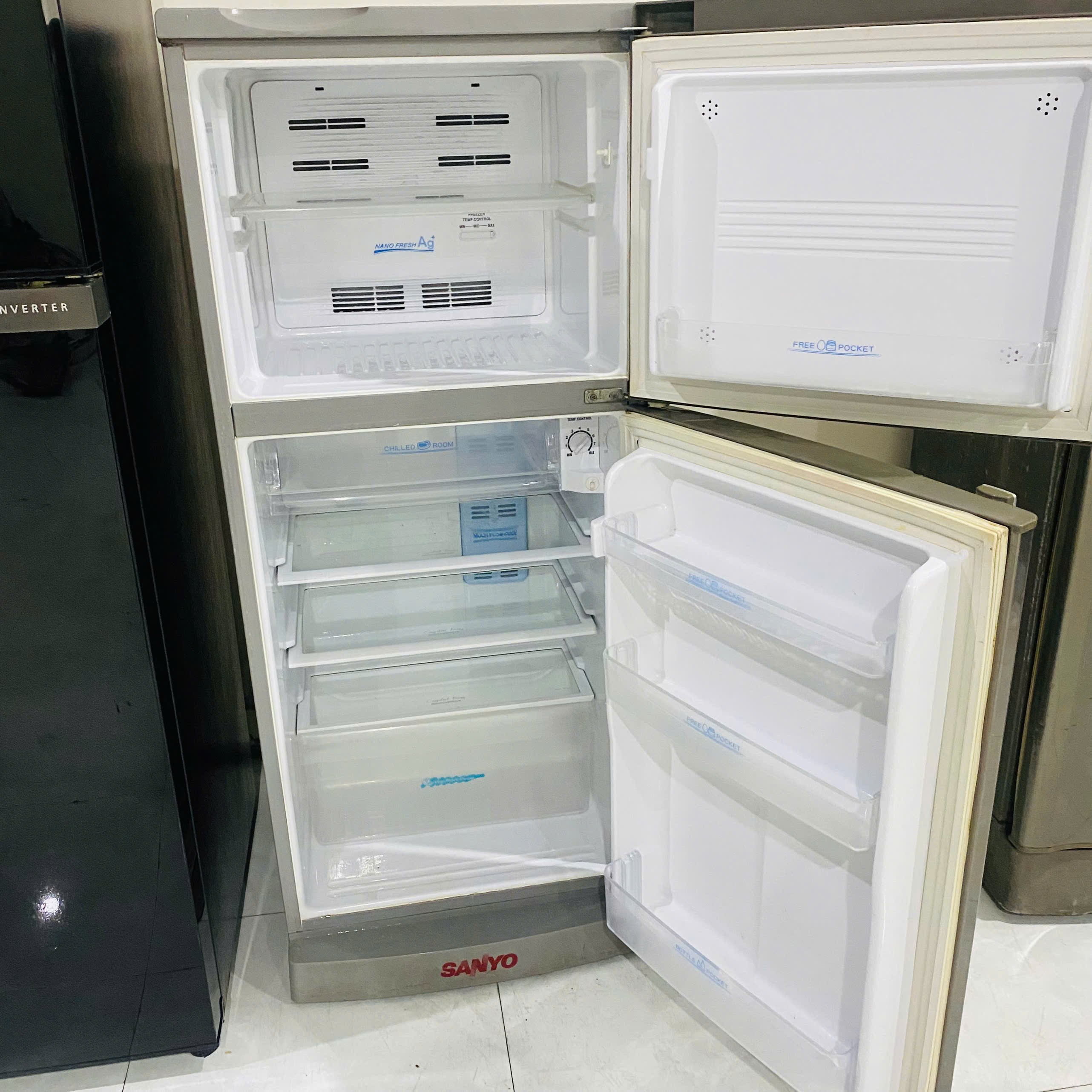 Tủ lạnh SR-U185PN Sanyo QSD (185L) — ảnh 2