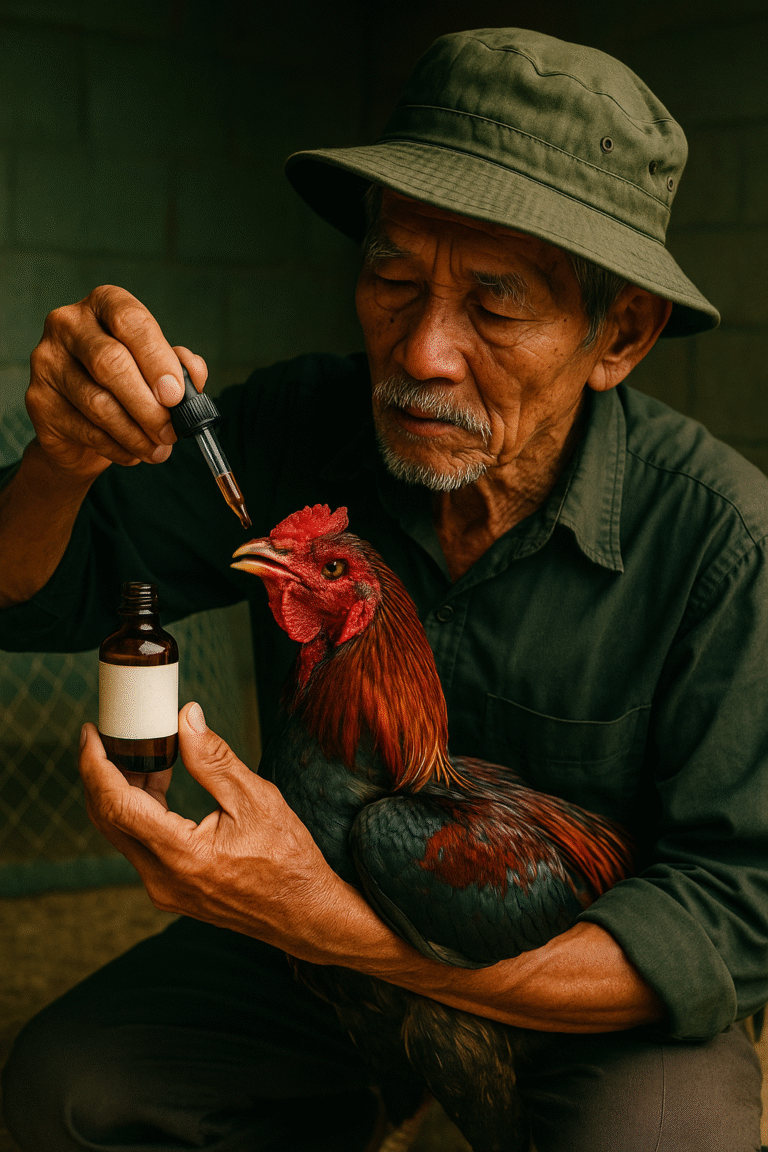 Siro thảo dược phục hồi gà – DMCTN Herbal Recovery (kèm bảng liều theo kg)